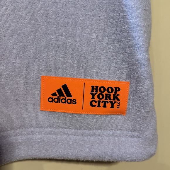 Adidas Purple Hoop York City Shooting Shirt Size Small - Picture 9 of 16